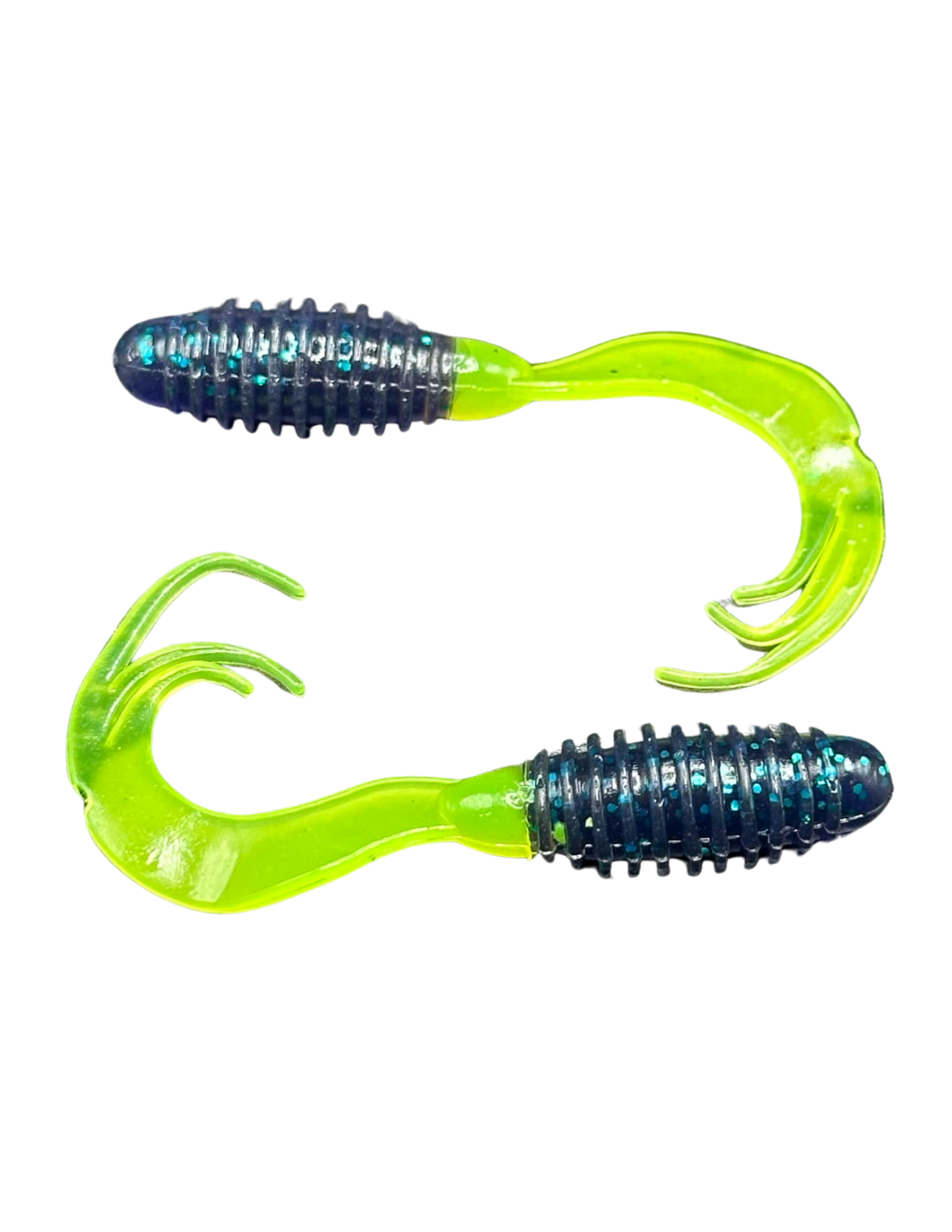 2" ATX Ribbed Triple Curl Tail